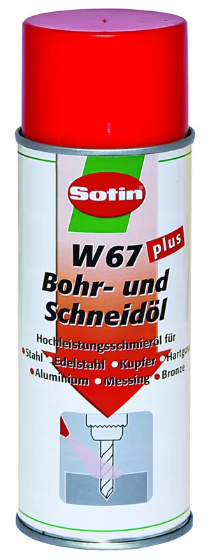 Sotin W 67 Bohr- und Schneidöl-Spray 400 ml Spraydose
