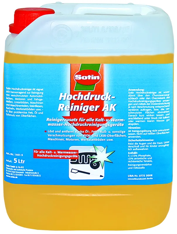 Sotin Hochdruckreiniger AK 5 ltr Kanister