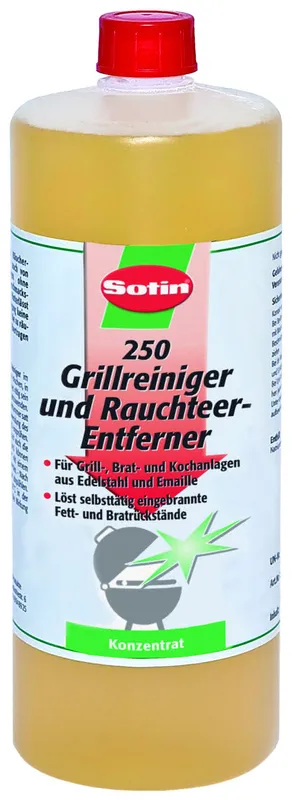 Sotin250Grillreiniger und Rauchteerentf. 1 ltr Flasche