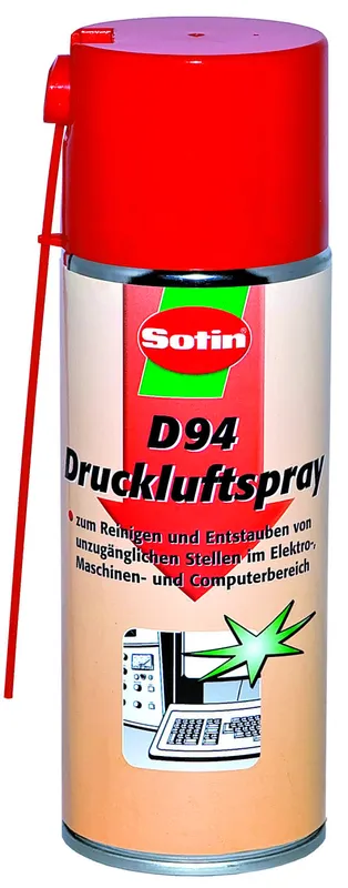 Sotin D 94 Druckluftspray brennbar 400 ml Spraydose