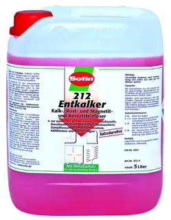 Sotin 212 Entkalker 5 ltr Kanister