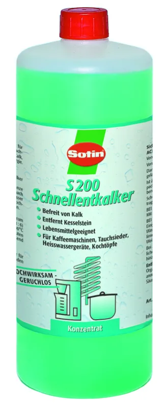 Sotin S 200 Schnellentkalker 1 ltr Flasche