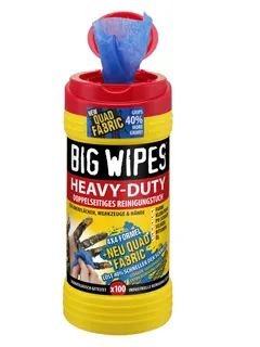 Sotin Big Wipes Heavy Duty Dose mit 100 Tüchern