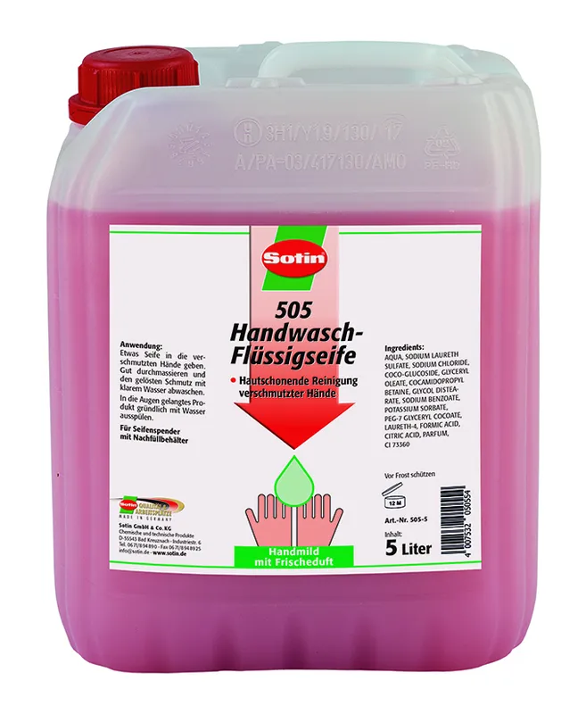 Sotin Handwaschseife 5 ltr Kanister