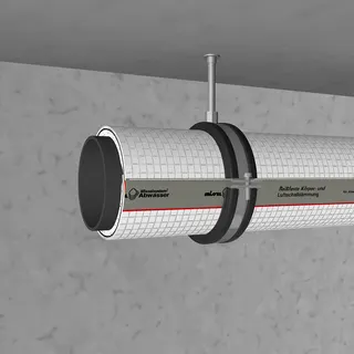 Missel Dämmung Misselsystem Abwasser MSA 9-KL B 70-45 Grad Bogen – Bild 4