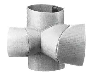 Missel Dämmung Misselsystem Abwasser MSA 4-KE 100x70x100-45 Grad Abzweig