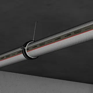 Missel Dämmung Misselsystem Abwasser MSA-KL B 80-45 Grad Bogen – Bild 4