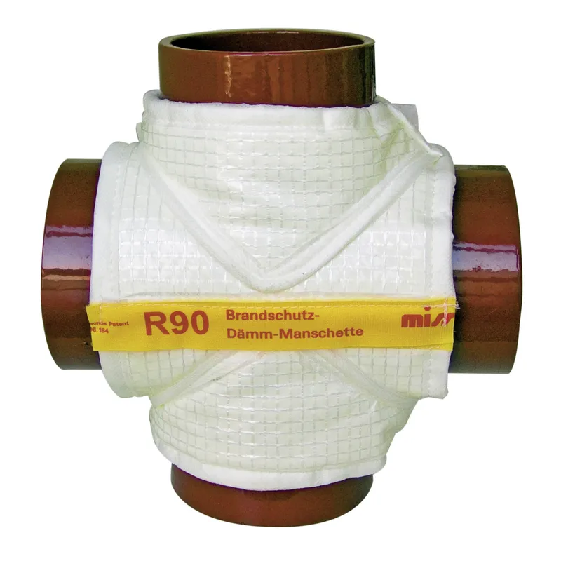 Missel Brandschutz-Dämm-Manschette MSA4-R90-D 100x100x100-88 Grad Abzweig