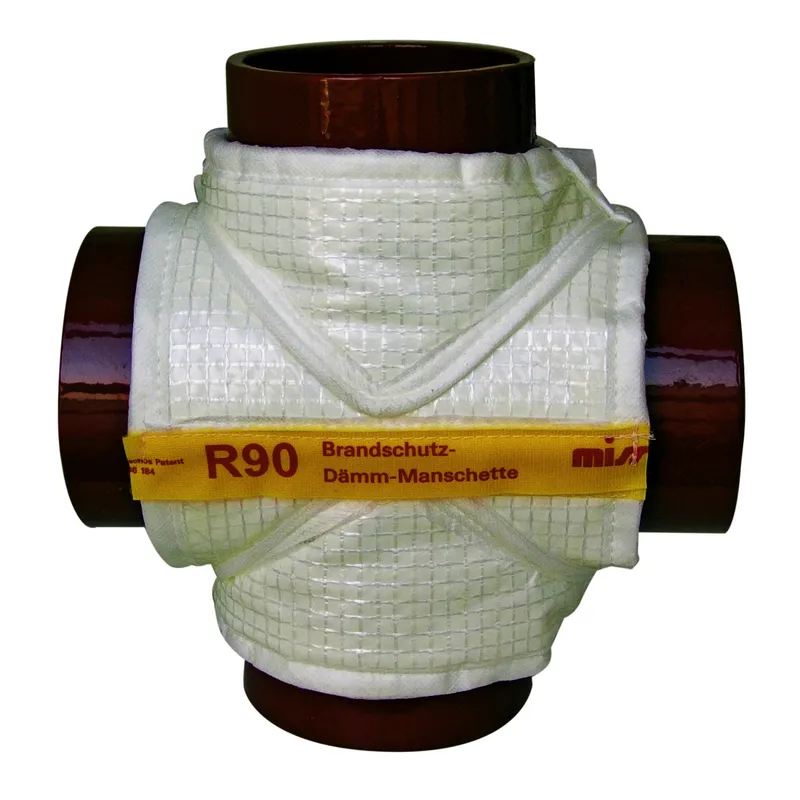 Missel Brandschutz-Dämm-Manschette MSA4-R90-E 100x100x100-88 Grad Abzweig