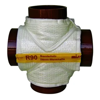 Missel Brandschutz-Dämm-Manschette MSA4-R90-E 100x100x100-88 Grad Abzweig
