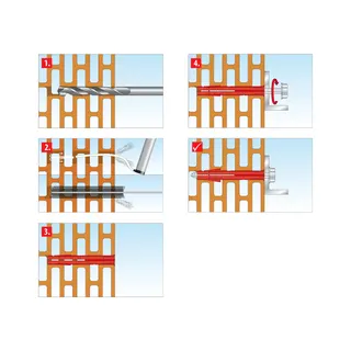 Tox Parallelspreizdübel PSD 8/90 per VE (=50 Stück)