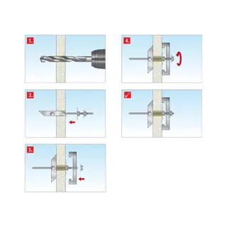 Tox Kippdübel KD-D8 Nr.023100071 – Bild 5
