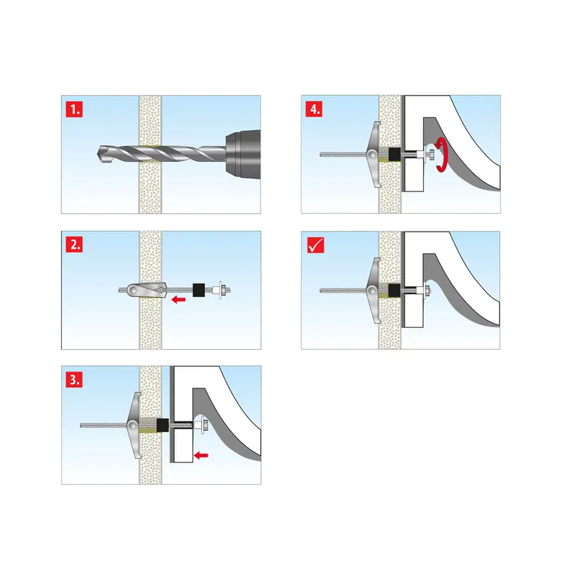 Tox Federklappdübel Oase Spagat Nr.024100221