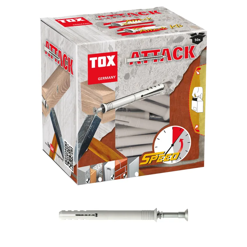 Tox Nageldübel LSN-SK 6/35 per VE (=50 Stück)