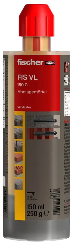 Fischer Montagemörtel 150 C Nr.519547