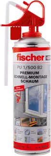 Fischer 1K-PU-Schnellmontageschaum PU 1/500, 500 ml, Nr.50426