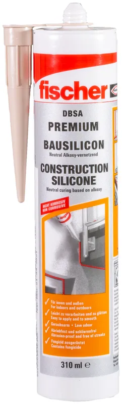 Fischer Bausilicon 310 ml Nr.53094 schwarz