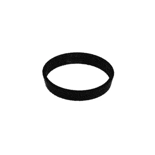KÖRO Keildichtung 1 1/2" - 40 mm Schwarz, weich