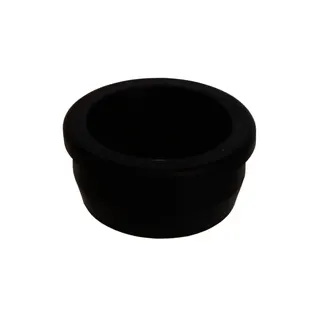 KÖRO W-Nippel DN40-50/1 1/2" - 1 1/2" Schwarz TPE, 47 mm – Bild 2