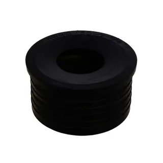 KÖRO HT Nippel DN40-50 / 1 1/4" Schwarz TPE, klein, 47 mm – Bild 2