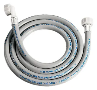 Gummi-Waschmaschinen-Anschlußschlauch mit Verschraubung 3/4", 10mm x 1500 mm