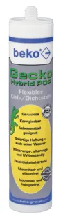 Beko Gecko Hybrid POP Kleb- u.Dichtstoff 310ml, weiß, Nr. 2453101