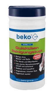 Beko Reinigungstuch Quickclean, Dose mit 100 Tücher a`20x24cm, Nr. 2993100