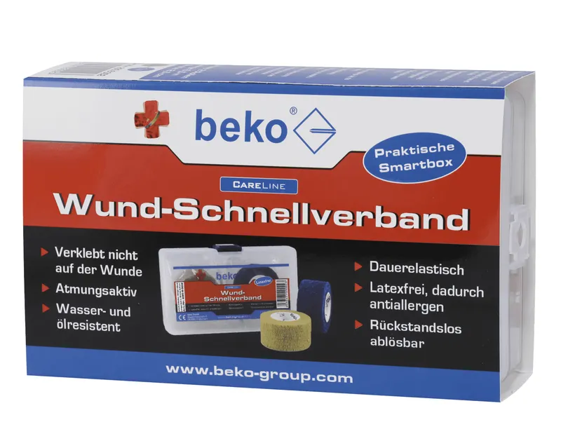 Beko CeraLine Wund-Schnellverband Box 2 Rollen a 4,5m, Nr. 2908002