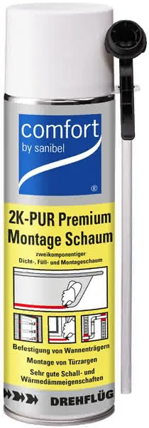 comfort-2K-Premium-Montageschaum 400ml grün