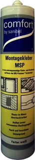 comfort-MS-Polymer-Montagekleber mit Soforthaftung 290ml weiß