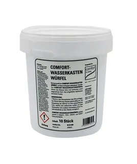 comfort-Wasserkastenwürfel Kunststoff- dose mit 10 Würfeln