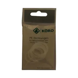 KÖRO 5x PE-Ring 23x29,5x2 mm 3/4", f. Wasserz.Anschl., KTW, W270 – Bild 2