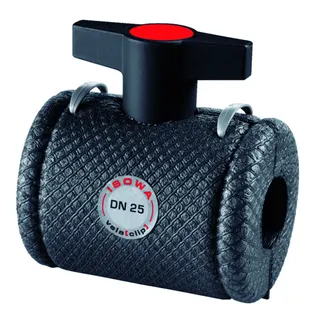 Isowa PE-Dämmschale für Geradsitz-/ Kugelhahnventil DN 15 1/2", Nr. 21089