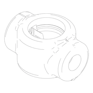 Isowa PE-Dämmschale für AP-Wasserzähler 3/4" DN20, Baulängen 80,110,130mm, 26276 – Bild 2