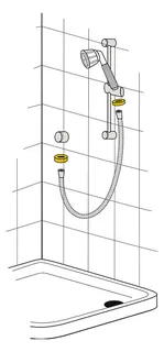 Haas Gummi-Dichtung für Brauseschlauch 1/2", 12x19x2mm, Nr.2319 – Bild 2