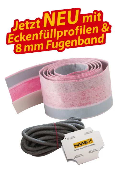 Haas OHA Easy 2-Protectband f.Badewannen 3,60m lang Nr.4396