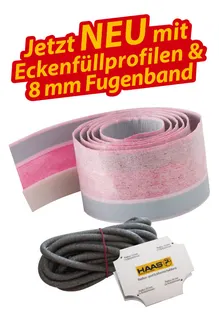 Haas OHA Easy 2-Protectband f.Badewannen 3,60m lang Nr.4396