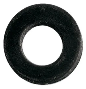Haas Gummi-Dichtung für Überwurfmuttern 1/2" 10x8mm Nr.8148 schwarz