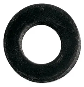 Haas Gummi-Dichtung für Überwurfmuttern 1/2" 10x8mm Nr.8148 schwarz