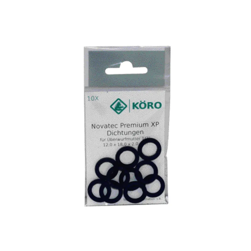 KÖRO 12x O-Ringe f. Oberteile (Sort.) EPDM, ELL,W270,WRAS,BAM,NSF,ACS,FDA