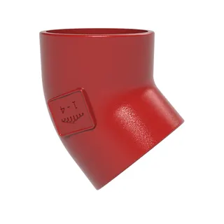 SML-Bogen DN 50, 45 Grad