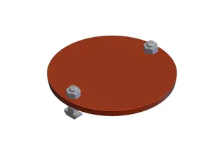 SML-Reinigungsdeckel rund DN 100