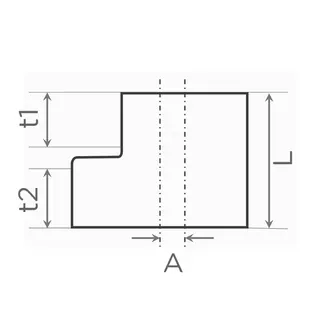 SML-Uebergangsrohre DN 100 x 50, exzentrisch – Bild 2