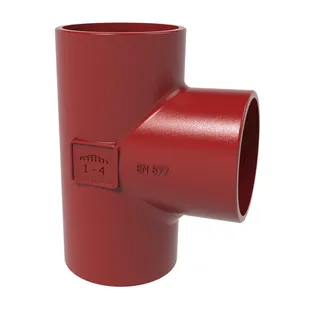 SML-Abzweige Abgang DN 100 x 50, 88 Grad
