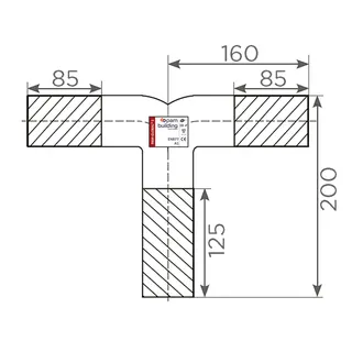 SML-Hosenrohr DN 50 x 50 x 50 – Bild 2