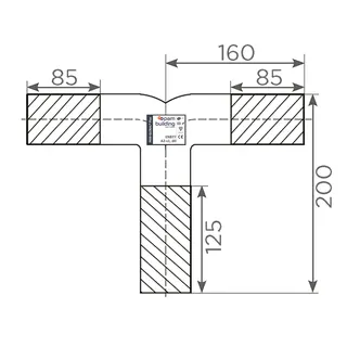 KML-Hosenrohr DN 50 x 50 x 50 – Bild 2