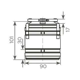 HES PAM-GLOBAL SVB Brandschutzverbinder DN 50 – Bild 2
