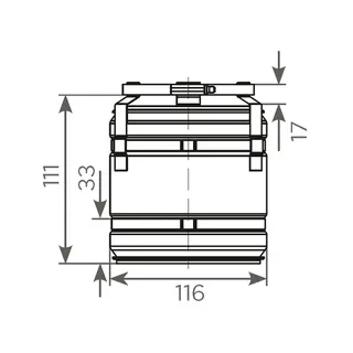 HES PAM-GLOBAL SVB Brandschutzverbinder DN 80 – Bild 2