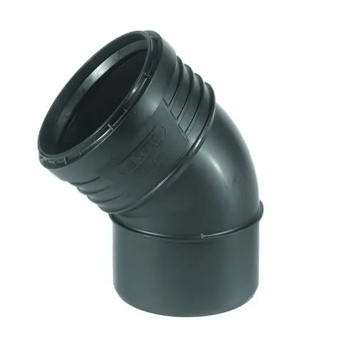 comfort-Bogen schallgedämmt DN 100 45 Grad