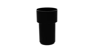 comfort-Siphon-Anschlussstück schall- gedämmt Gummimanschette DN 30x32 (11/4")